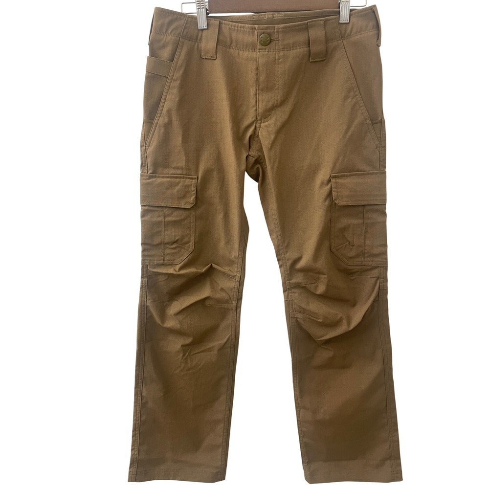 Under Armour Storm Tactical‎ Patrol Pants Womens 8 Khaki Ripstop  Hiking